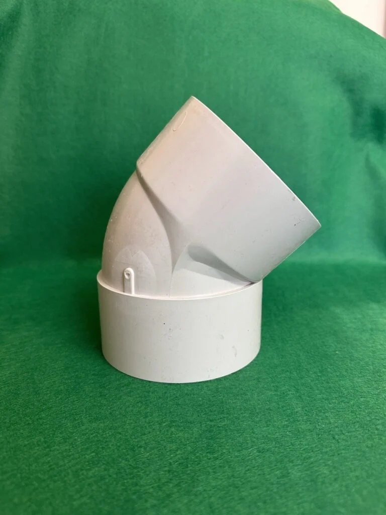 100mm x 45 degree DWV Bend (F/F)