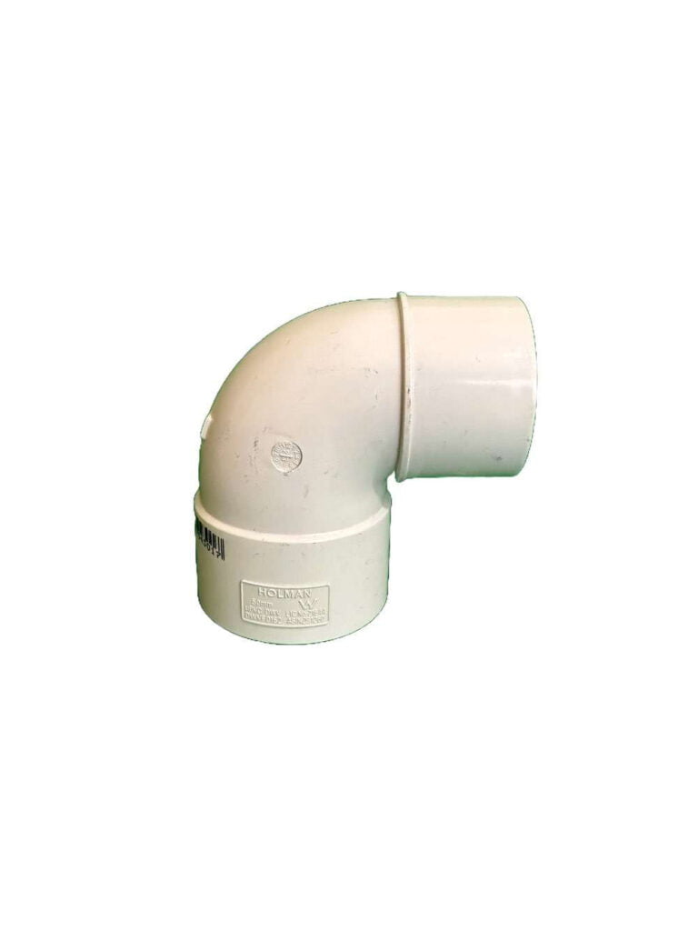 50mm x 90 degree DWV Bend (M/F, Inpipe)