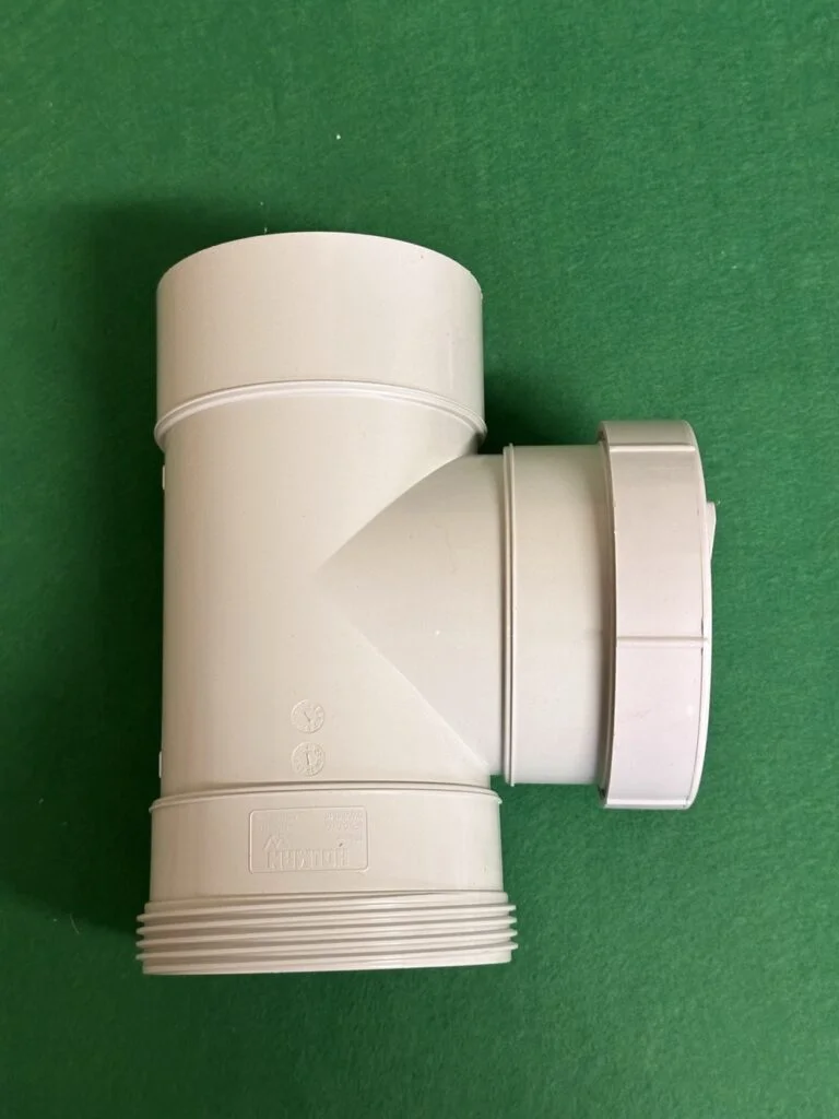 100mm DWV Inspection Opening with Cap (Female Fittings)