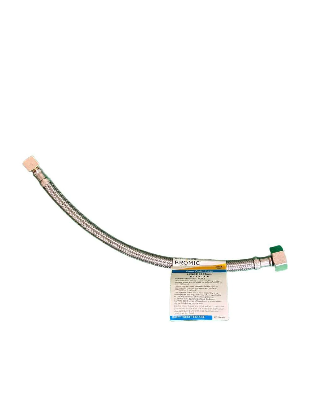 300mm Stainless Steel Water Connector (Flexible)