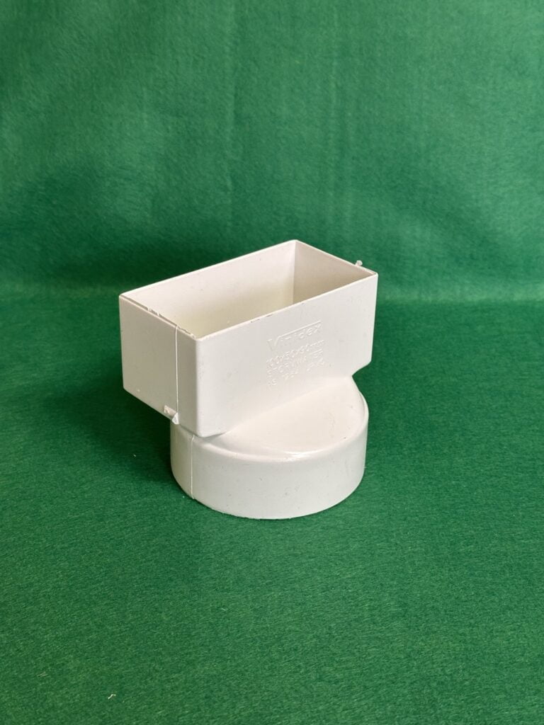 90mm x (100mm x 50mm) Downpipe Reducer Adapter